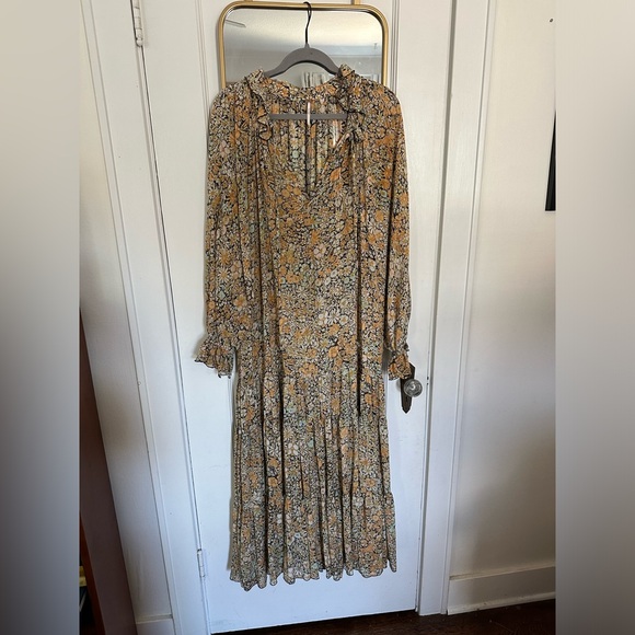 Free People “Feeling Groovy” Floral Maxi Dress - Picture 2 of 7